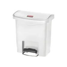 Pedaalemmer Rubbermaid Slim Jim Step-On 15liter wit