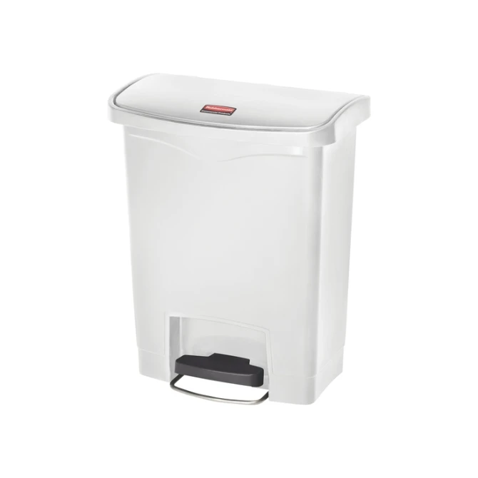 Pedaalemmer Rubbermaid Slim Jim Step-On 30liter wit