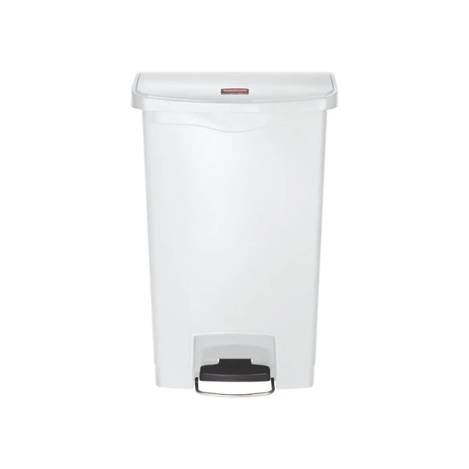 Pedaalemmer Rubbermaid Slim Jim Step-On 50liter wit