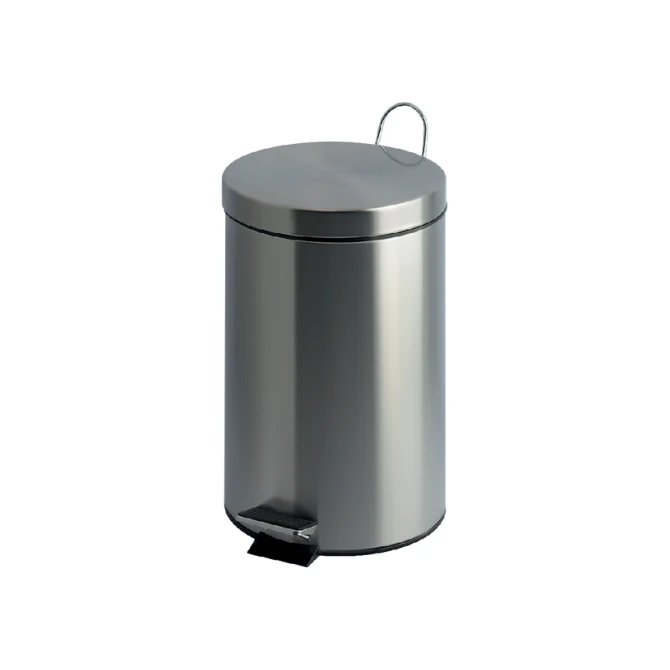 Pedaalemmer V-part 20 liter mat rvs