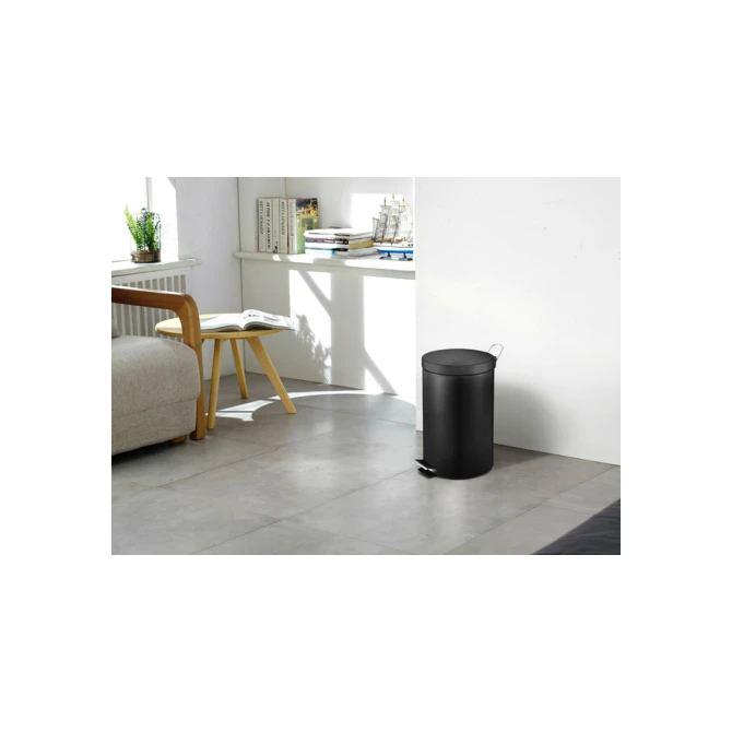 Pedaalemmer Vepa Bins 12 liter zwart