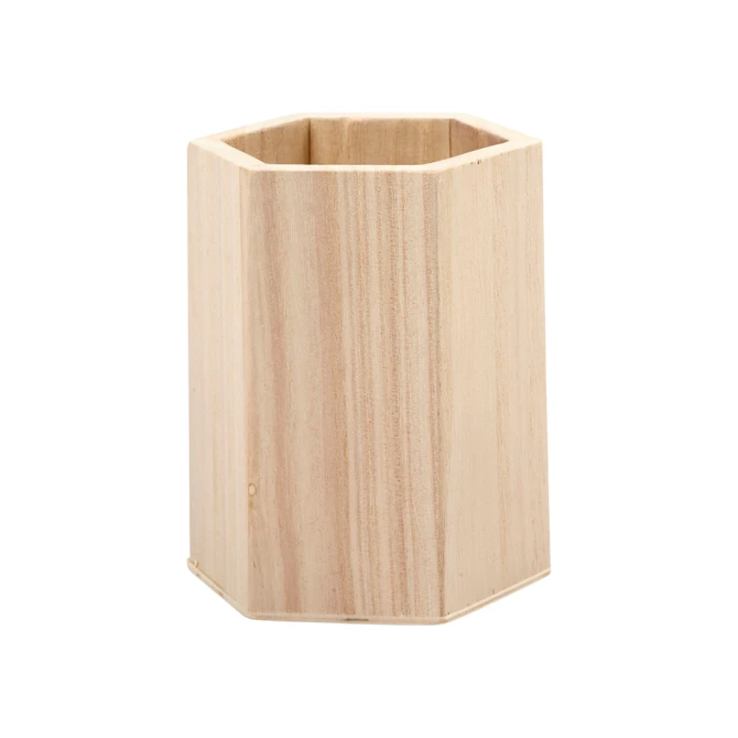 Pennenbak Creativ Company zeshoek 10.5x8cm triplex