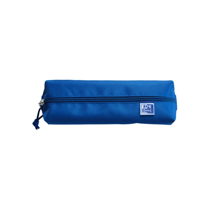 Pennenetui Oxford rechthoek blauw