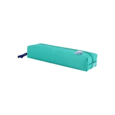 Pennenetui Oxford rechthoek turquoise