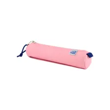 Pennenetui Oxford rond roze