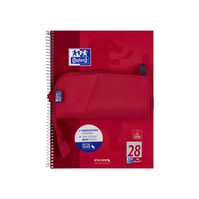 Pennenetui Oxford Stand-Up rood