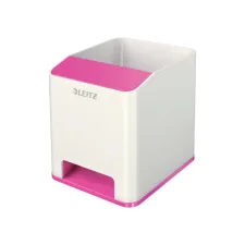 Pennenhouder Leitz WOW wit/roze