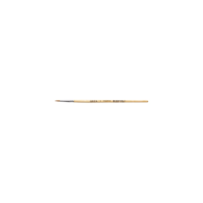 Penseel Qrea synthetisch haar nr 1 breedte 2,7mm