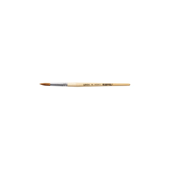 Penseel Qrea synthetisch haar nr 10 breedte 6,6mm