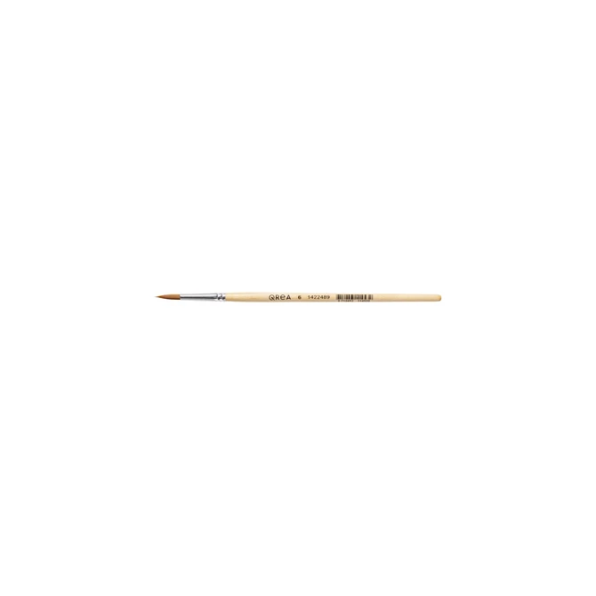 Penseel Qrea synthetisch haar nr 6 breedte 3,9mm