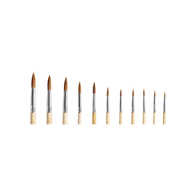 Penseel Qrea synthetisch haar nr 6 breedte 3,9mm