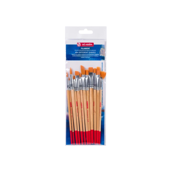 Penseel Talens Art Creation filament 12 stuks S