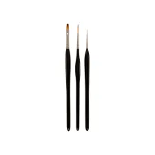 Penselenset Zahn modelbouw 3-delig