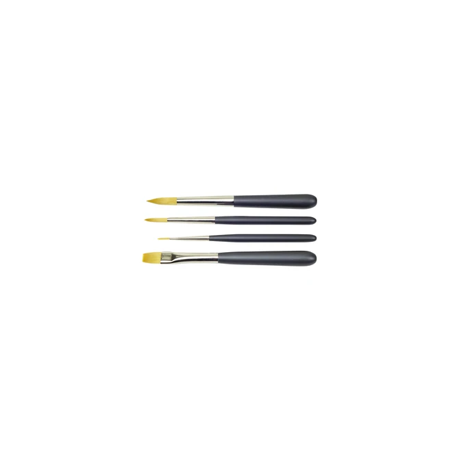 Penselenset Zahn Travel Buddy 4-delig