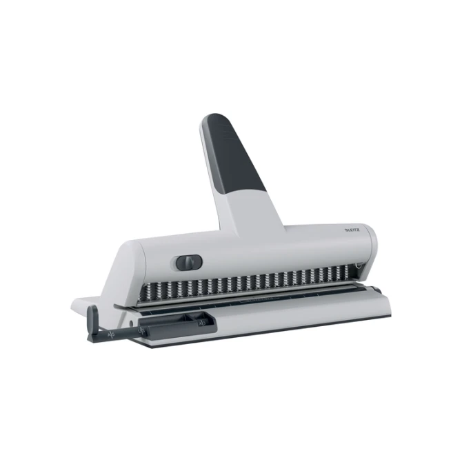 Perforator Leitz 5115 heavy duty 23 gaats zilver