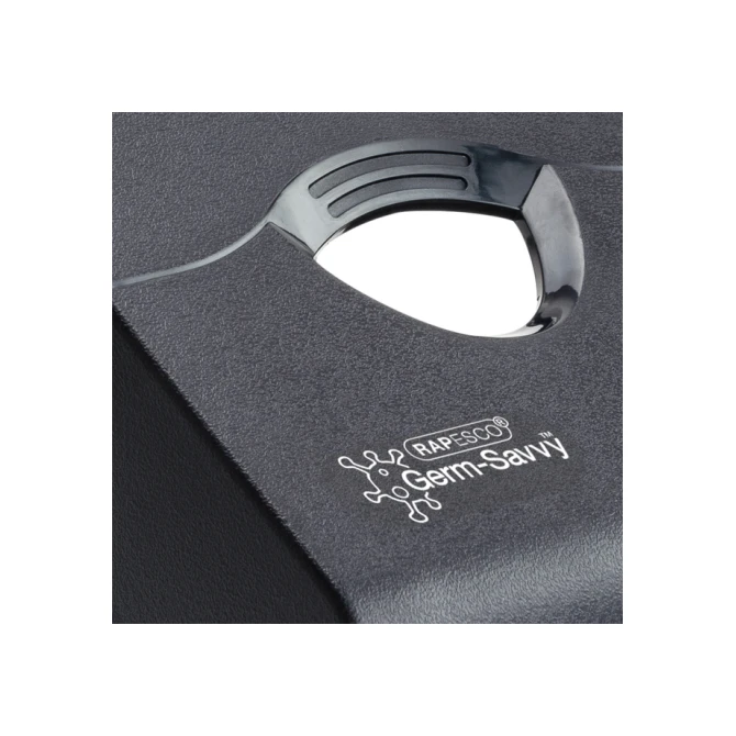 Perforator Rapesco Germ-Savvy Heavy Duty HD865-P antibacterieel 2-gaats zwart
