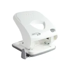 Perforator Rapesco Germ-Savvy Less Effort Eco X5-40ps antibacterieel 2-gaats wit