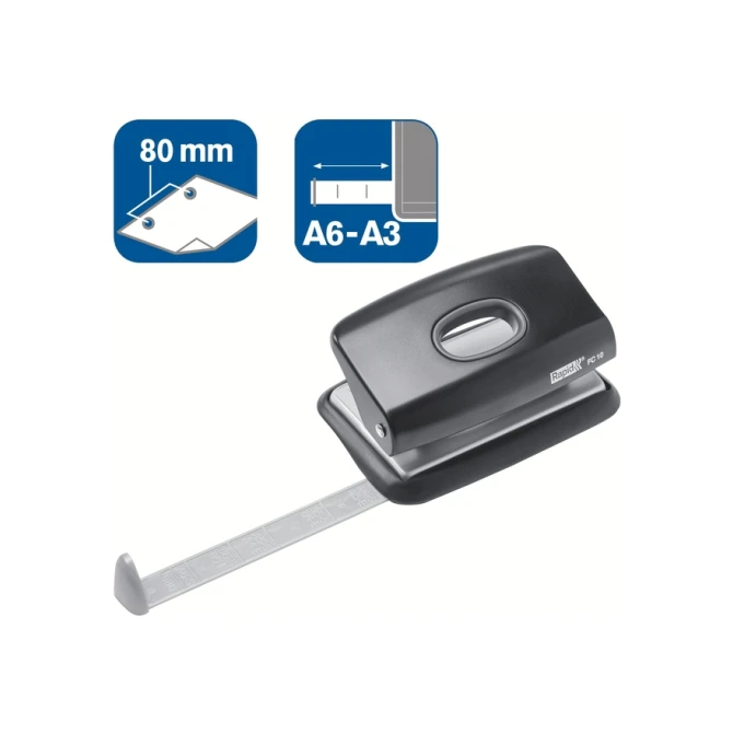 Perforator Rapid Fashion FC10 mini  10 vel zwart