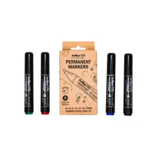Permanent marker Artline 170 Dry Safe Eco rond medium ass 4 stuks