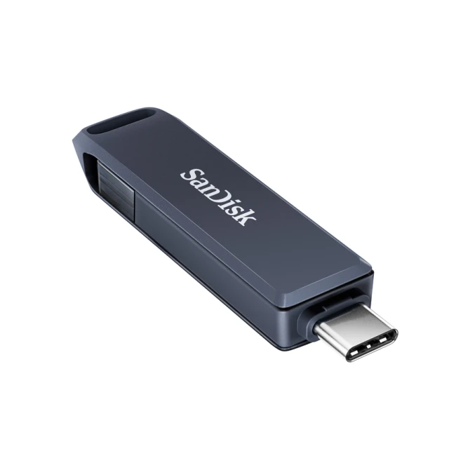 Phone Drive 64GB lightning- USB-C blauw