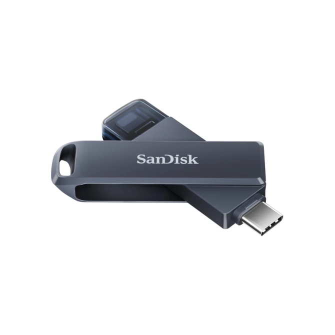 Phone Drive 64GB lightning- USB-C blauw
