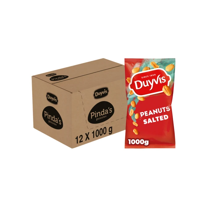 Pinda Duyvis gezouten zak1000 gram