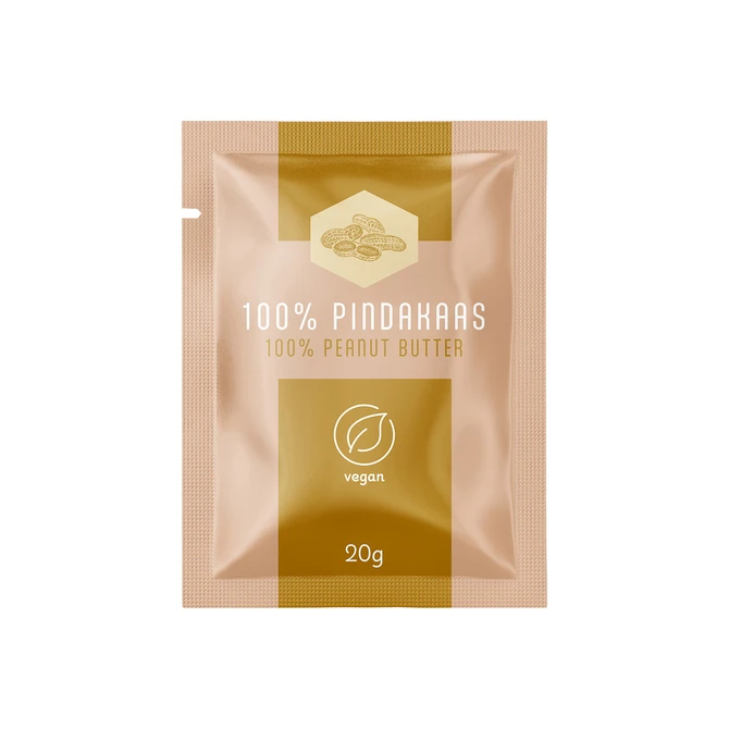 Pindakaas van Oordt 100% 100x20 gram