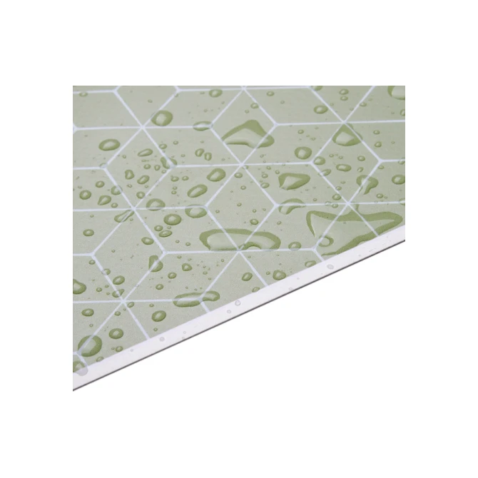 Placemat IEZZY hexagon groen 6 stuks