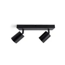 Plafondspot Integral Siena 2 spot IP20 GU10 zwart