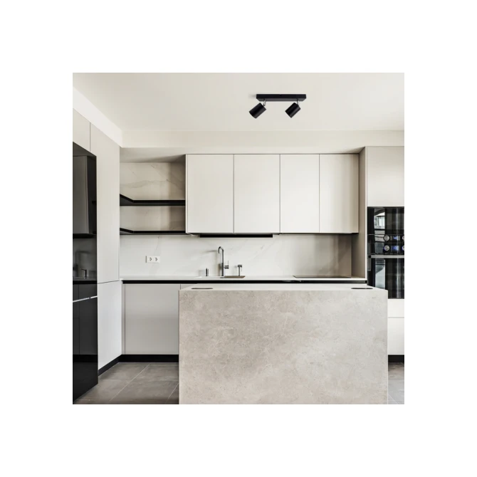 Plafondspot Integral Siena 2 spot IP20 GU10 zwart