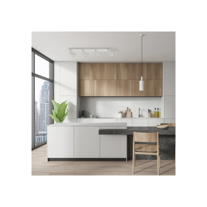 Plafondspot Integral Siena 4 spot IP20 GU10 wit