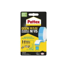 Plakband Pattex Super montage 20kg dubbbelzijdig voor binnen Plakband Pattex Super montage 20kg dubbbelzijdig voor binnen
