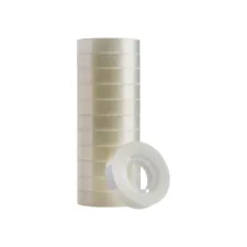 Plakband Quantore 12mmx33m transparant