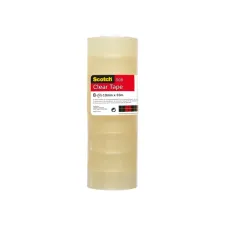 Plakband Scotch 508 19mmx33m transparant 8 rollen Plakband Scotch 508 19mmx33m transparant 8 rollen