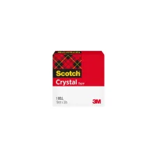 Plakband Scotch Crystal 600 19mmx33m transparant