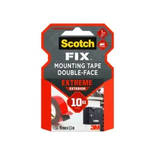 Plakband Scotch Extreme Exterior 19mm x 1,5m dubbelzijdig