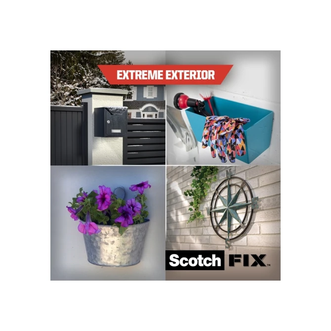 Plakband Scotch Extreme Exterior 19mm x 1,5m dubbelzijdig