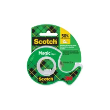 Plakband Scotch Magic 810 19mmx25m onzichtbaar + plakhandhouder