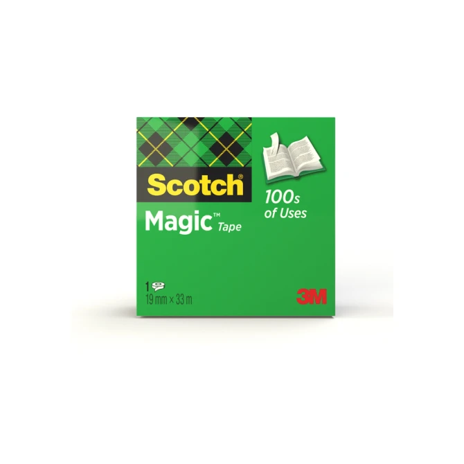 Plakband Scotch Magic 810 19mmx33m onzichtbaar mat