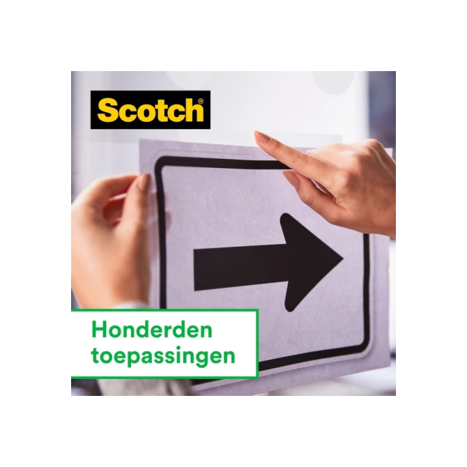 Plakband Scotch Magic 810 19mmx33m onzichtbaar mat