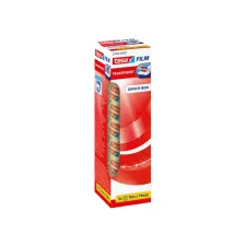 Plakband tesafilm® 10mx19mm transparant 8 rollen