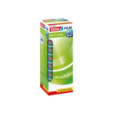 Plakband tesafilm® eco & clear 33mx19mm transparant  8 rollen