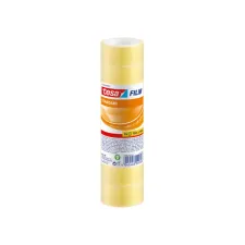 Plakband tesafilm® Standaard 10mx19mm transparant 8 rollen