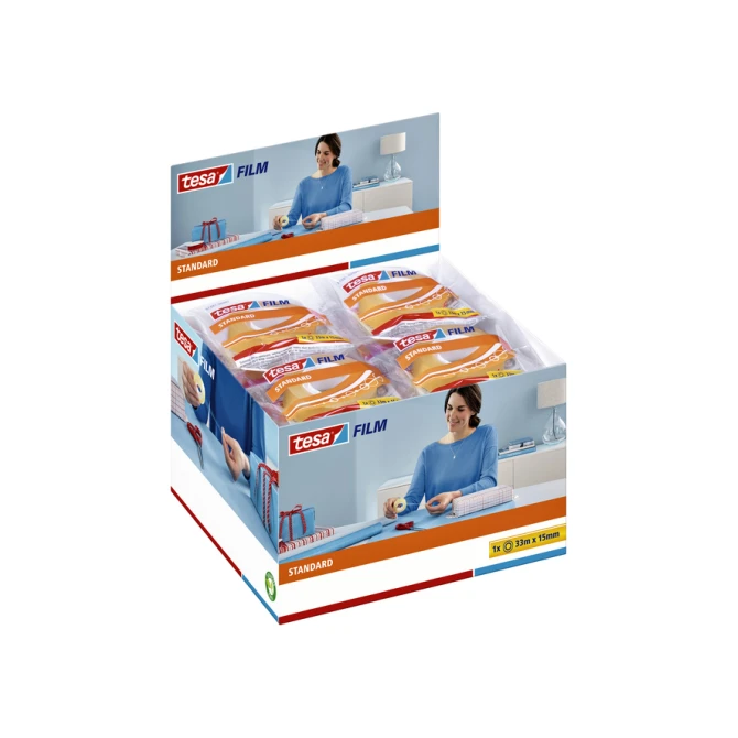 Plakband tesafilm® Standaard 33mx15mm transparant