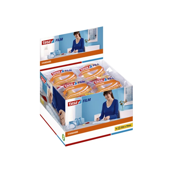 Plakband tesafilm® Standaard 33mx19mm transparant