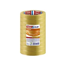 Plakband tesafilm® standaard 66mx15mm transparant 10 rollen