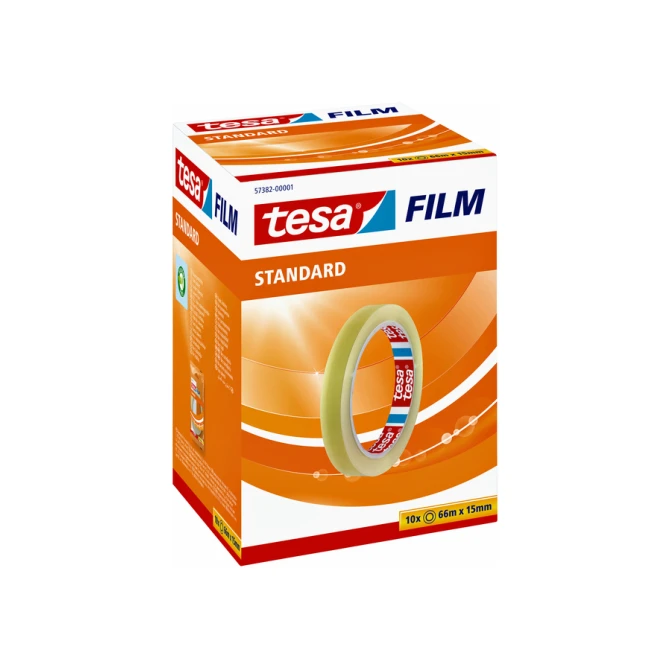 Plakband tesafilm® Standaard 66mx15mm transparant