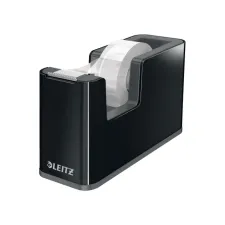 Plakbandhouder Leitz duokleur zwart/grijs