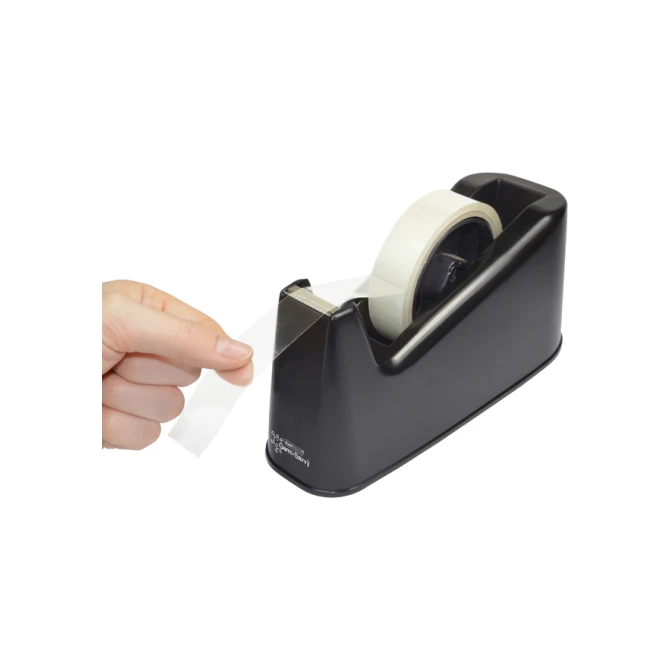 Plakbandhouder Rapesco Germ-Savvy 500 antibacterieel zwart