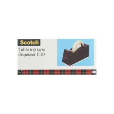 Plakbandhouder Scotch C10  rol tot 66m verzwaard zwart